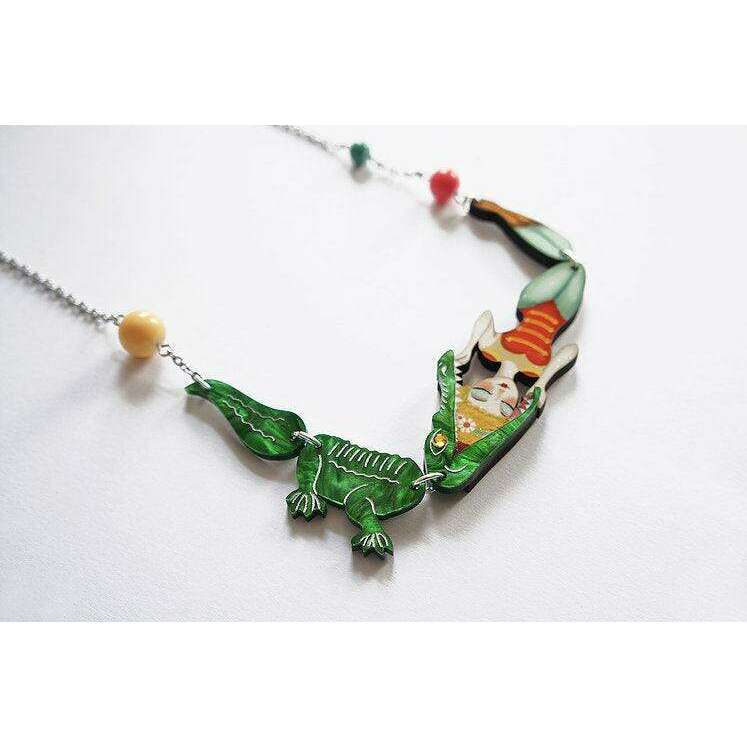 Crocodile Tamer Necklace by Laliblue - Quirks!