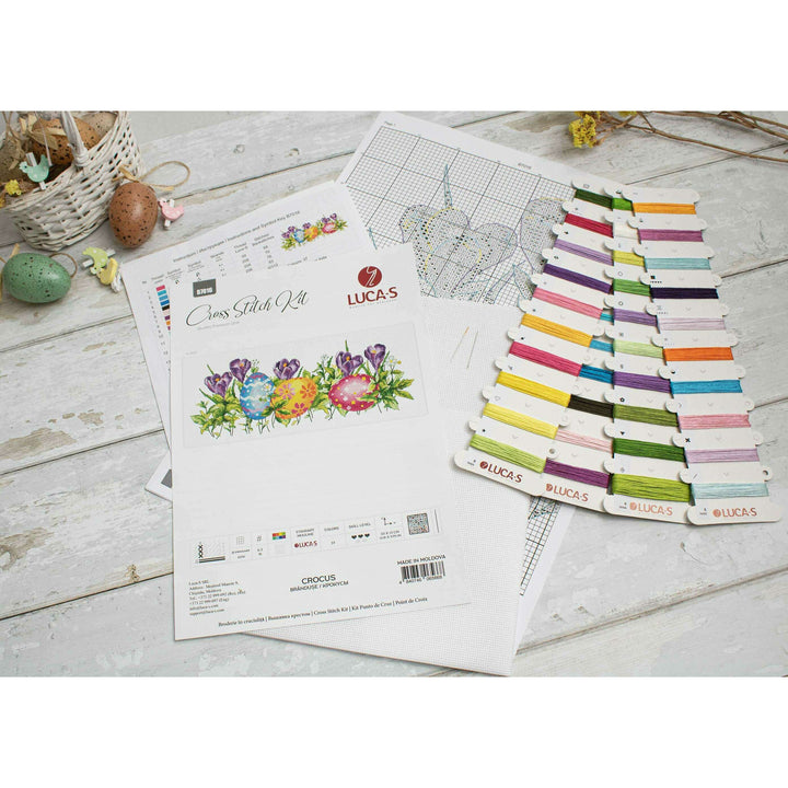 Crocus  B7016L Counted Cross-Stitch Kit