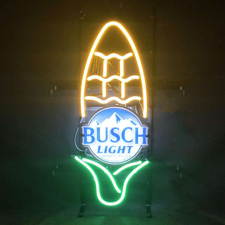 Cron with Busch Light Acrylic Neon Signs Light
