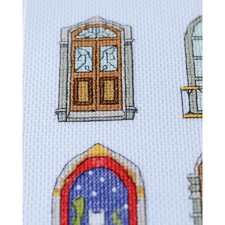 Cross-stitch kit - 9 little cozy tales AH-284