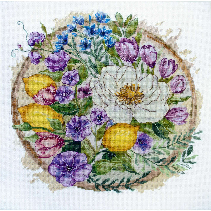 Cross-stitch kit - A floral moment AH-287
