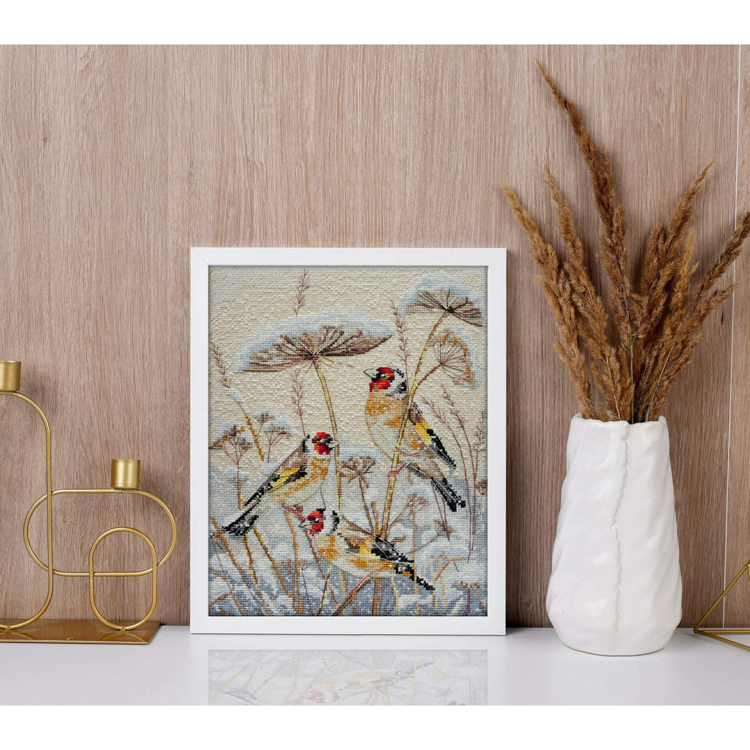 Cross-stitch kit - A quiet blizzard AH-263