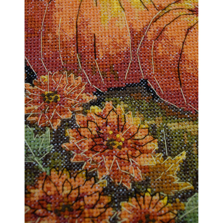 Cross-stitch kit - Autumn garden palette AH-289