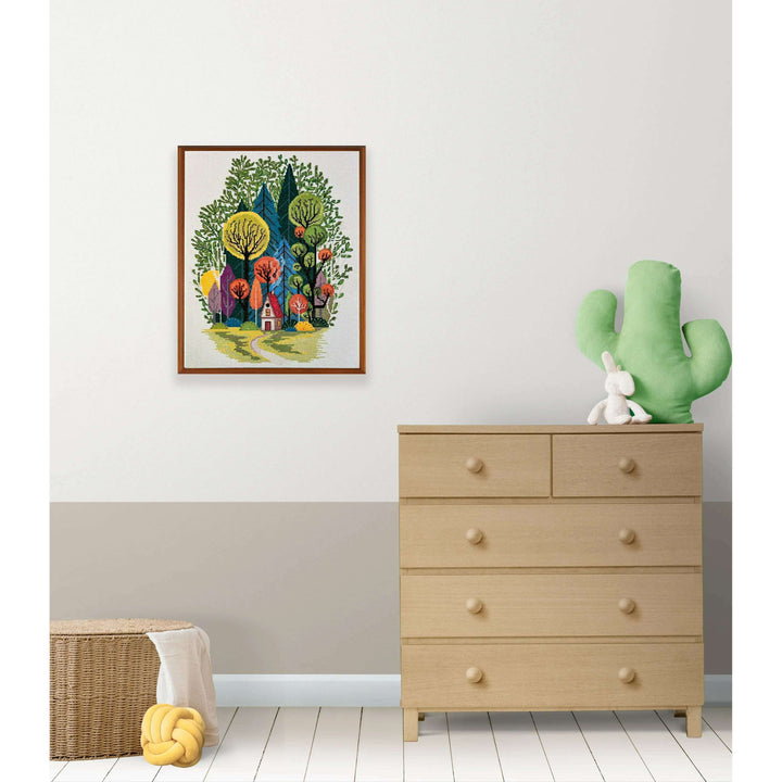 Cross-stitch kit - Cozy in the forest AH-204