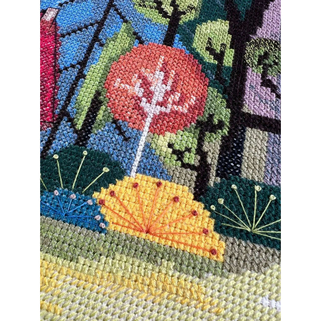 Cross-stitch kit - Cozy in the forest AH-204
