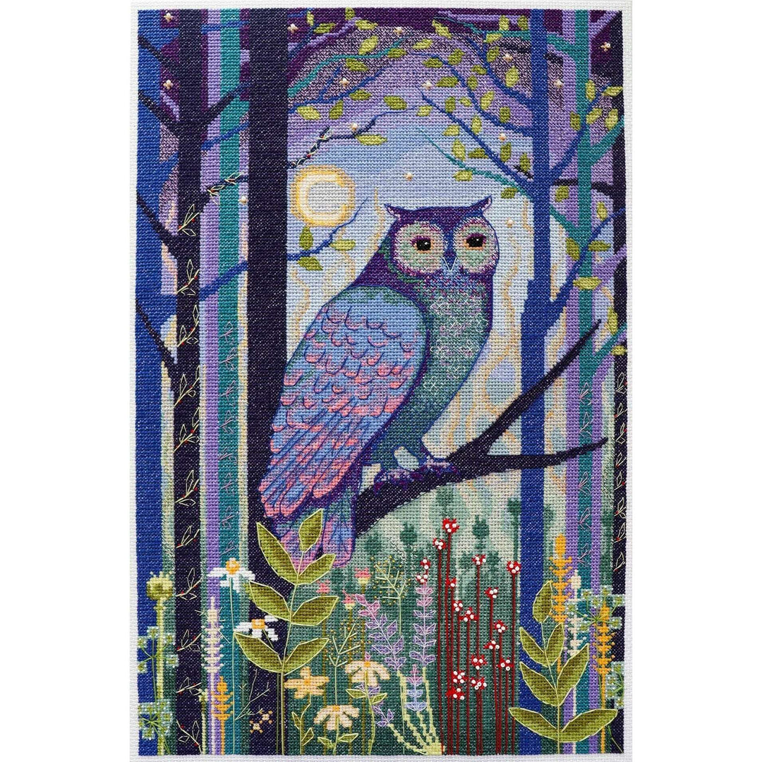 Cross-stitch kit - Dense forest