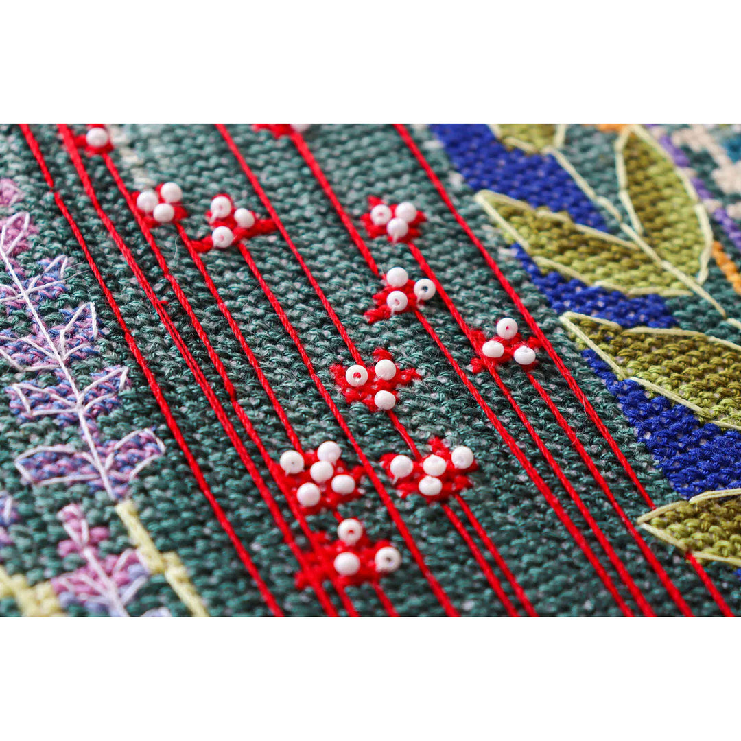 Cross-stitch kit - Dense forest