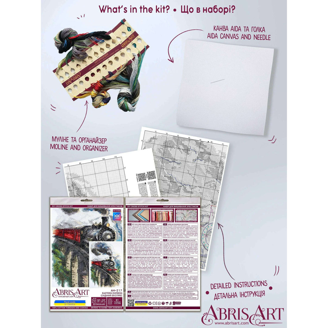 Cross-stitch kit - Eastern Express