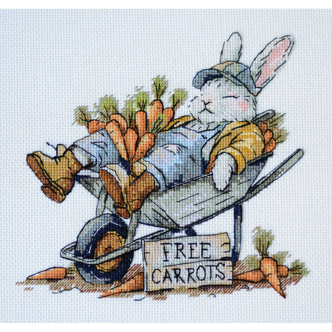 Cross-stitch kit - Free carrots AH-288