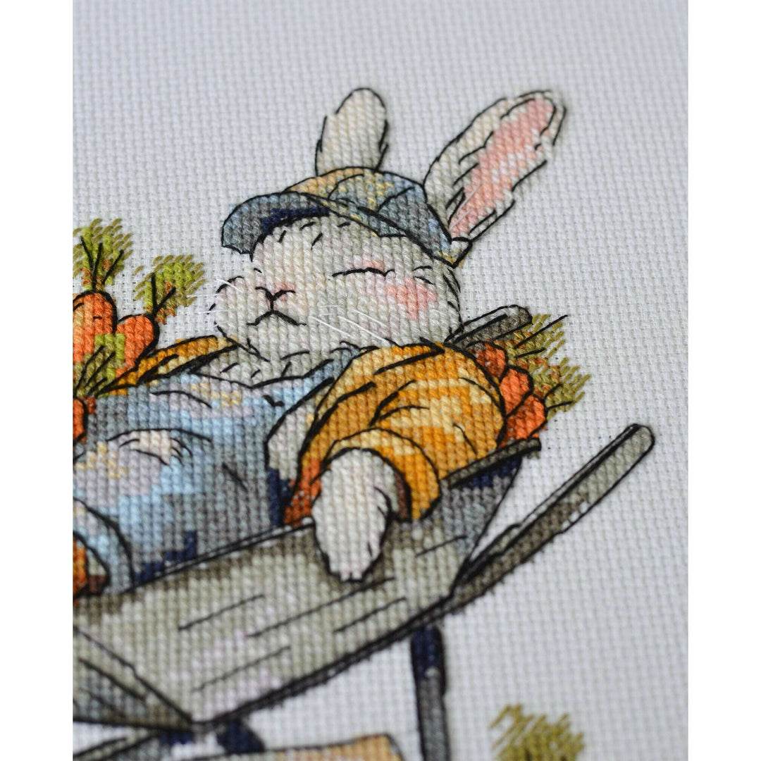 Cross-stitch kit - Free carrots AH-288