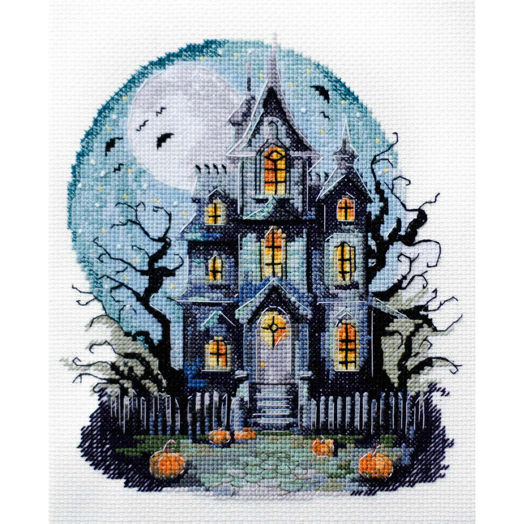 Cross-stitch kit - Haunted House AH-277
