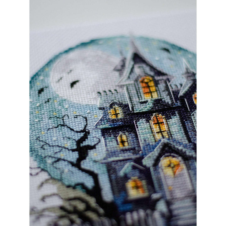 Cross-stitch kit - Haunted House AH-277