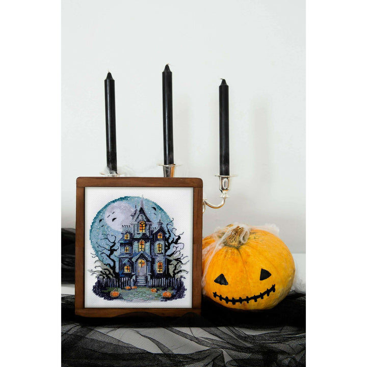 Cross-stitch kit - Haunted House AH-277