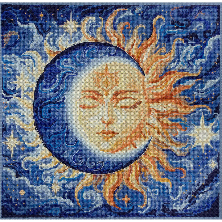 Cross-stitch kit - Heavenly Couple AH-265