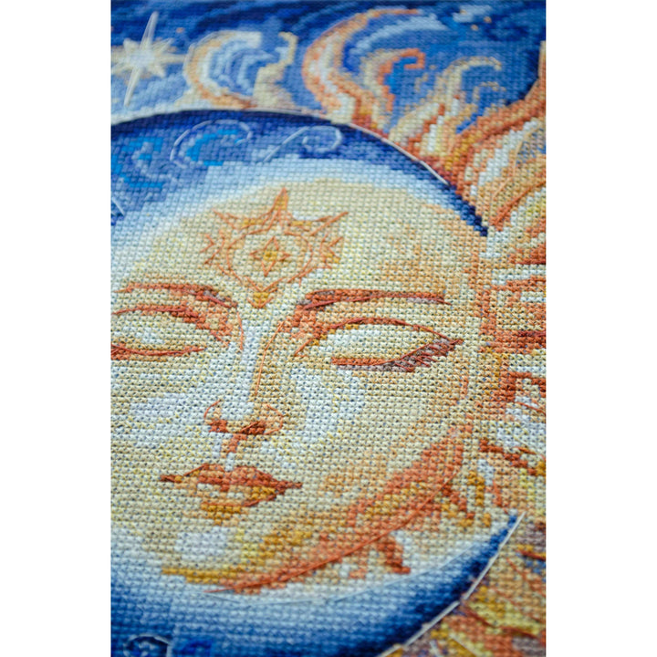 Cross-stitch kit - Heavenly Couple AH-265