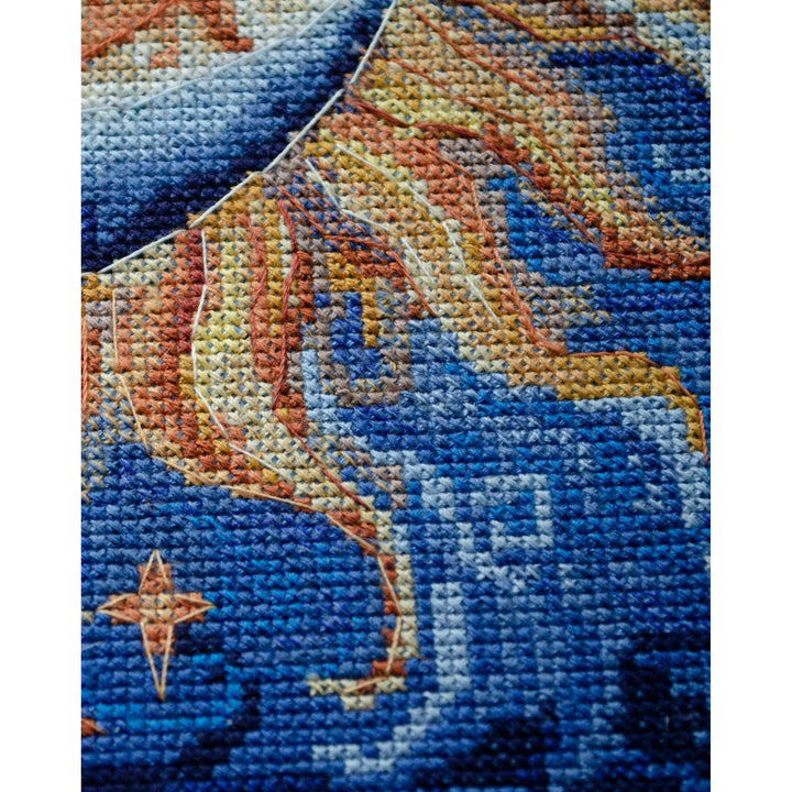 Cross-stitch kit - Heavenly Couple AH-265