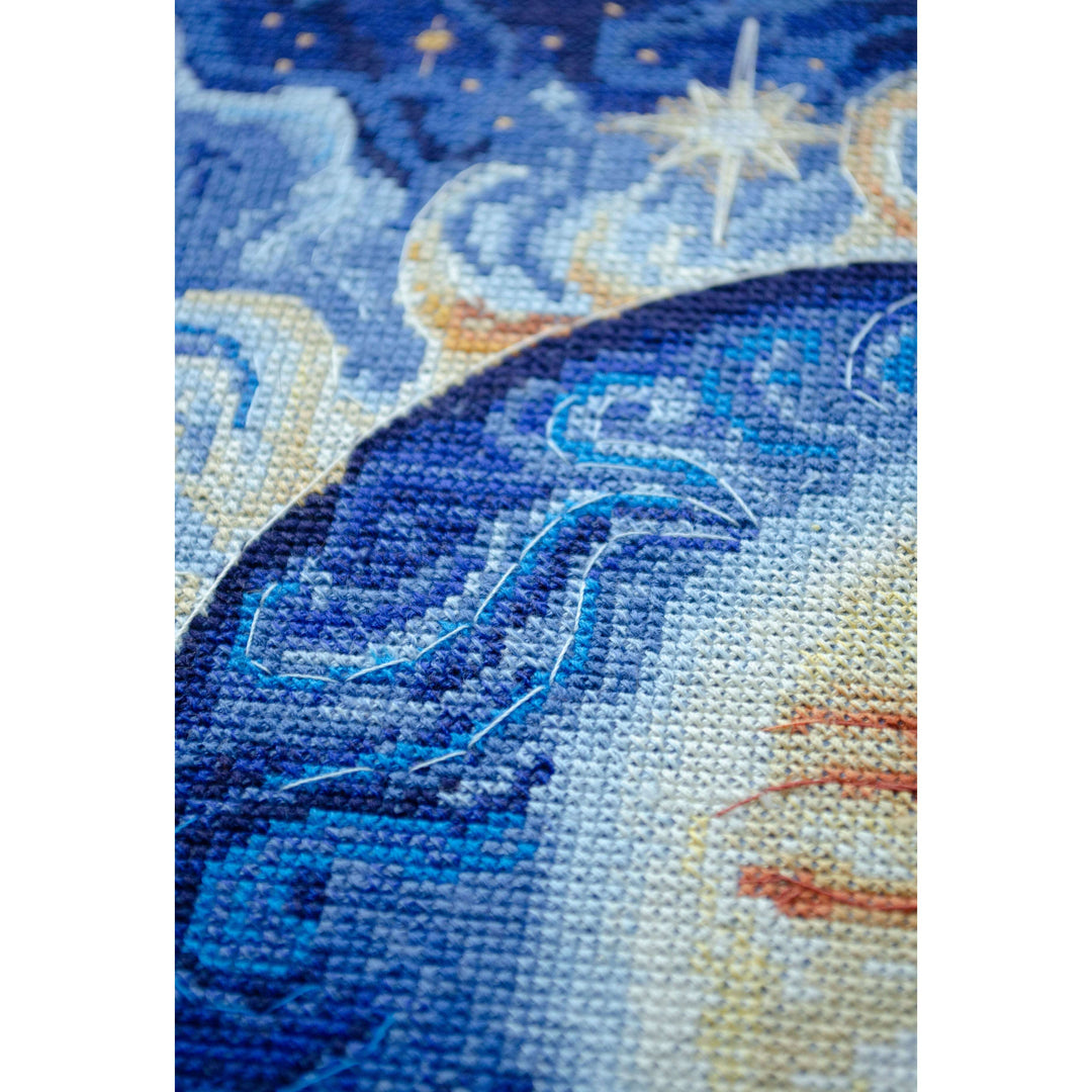Cross-stitch kit - Heavenly Couple AH-265