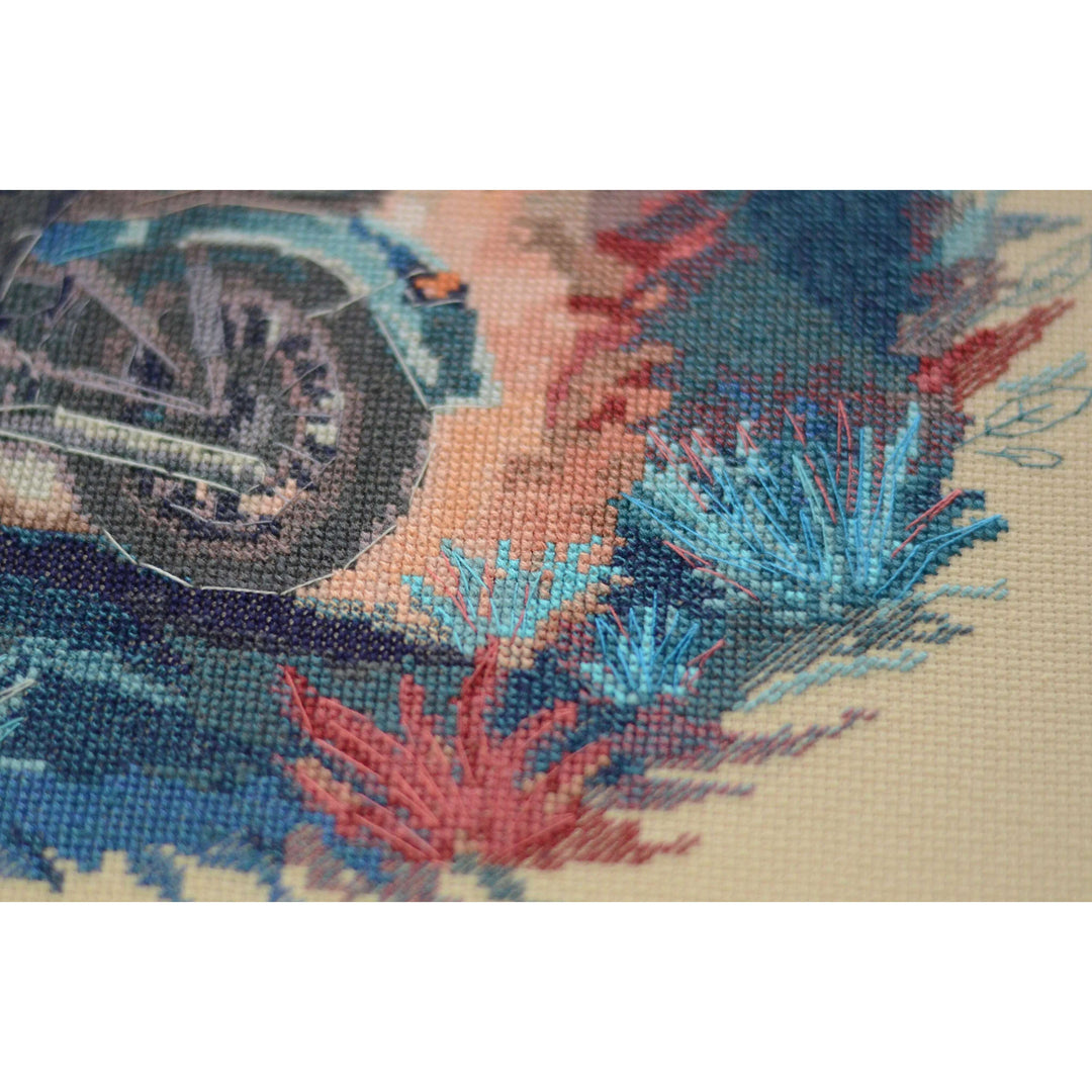 Cross-stitch kit - Journey into the distance AH-213