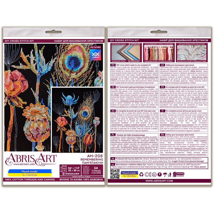 Cross-stitch kit - Remembering