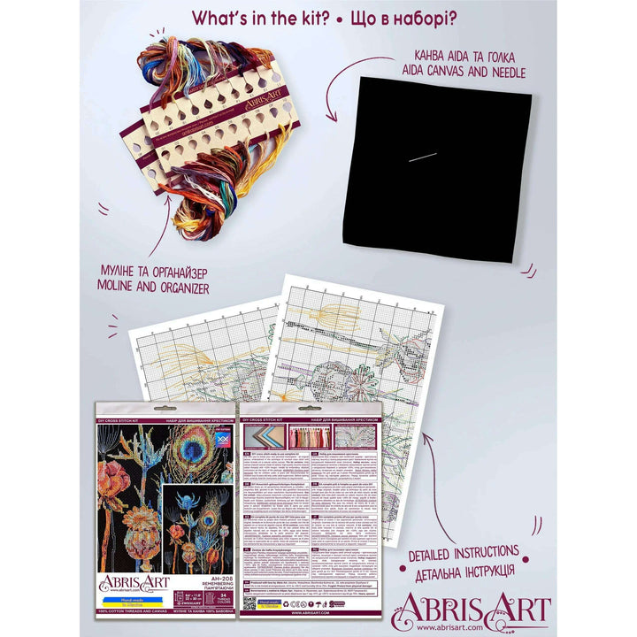 Cross-stitch kit - Remembering