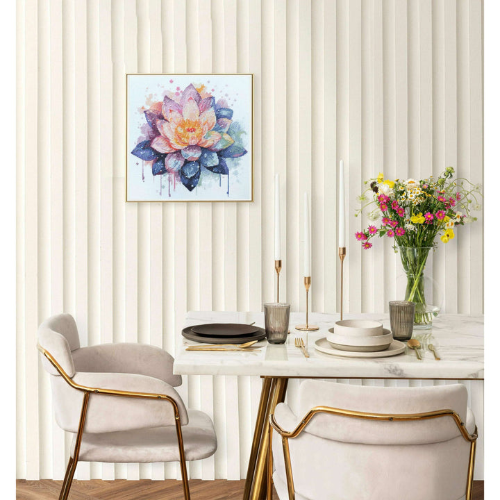 Cross-stitch kit - Shining lotus