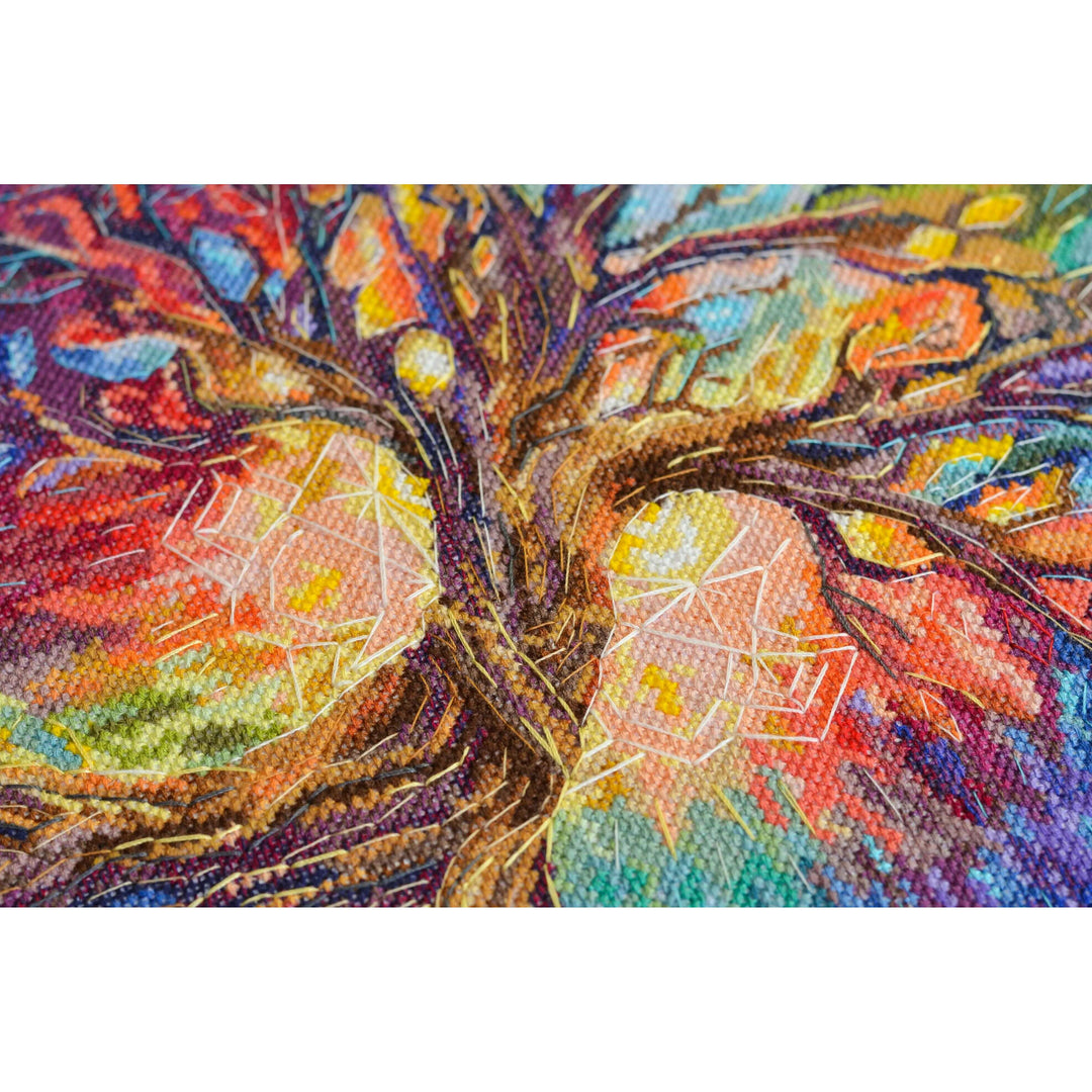 Cross-stitch kit - The Center of the Universe
