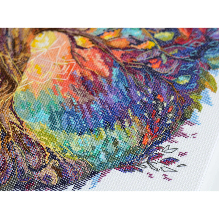 Cross-stitch kit - The Center of the Universe