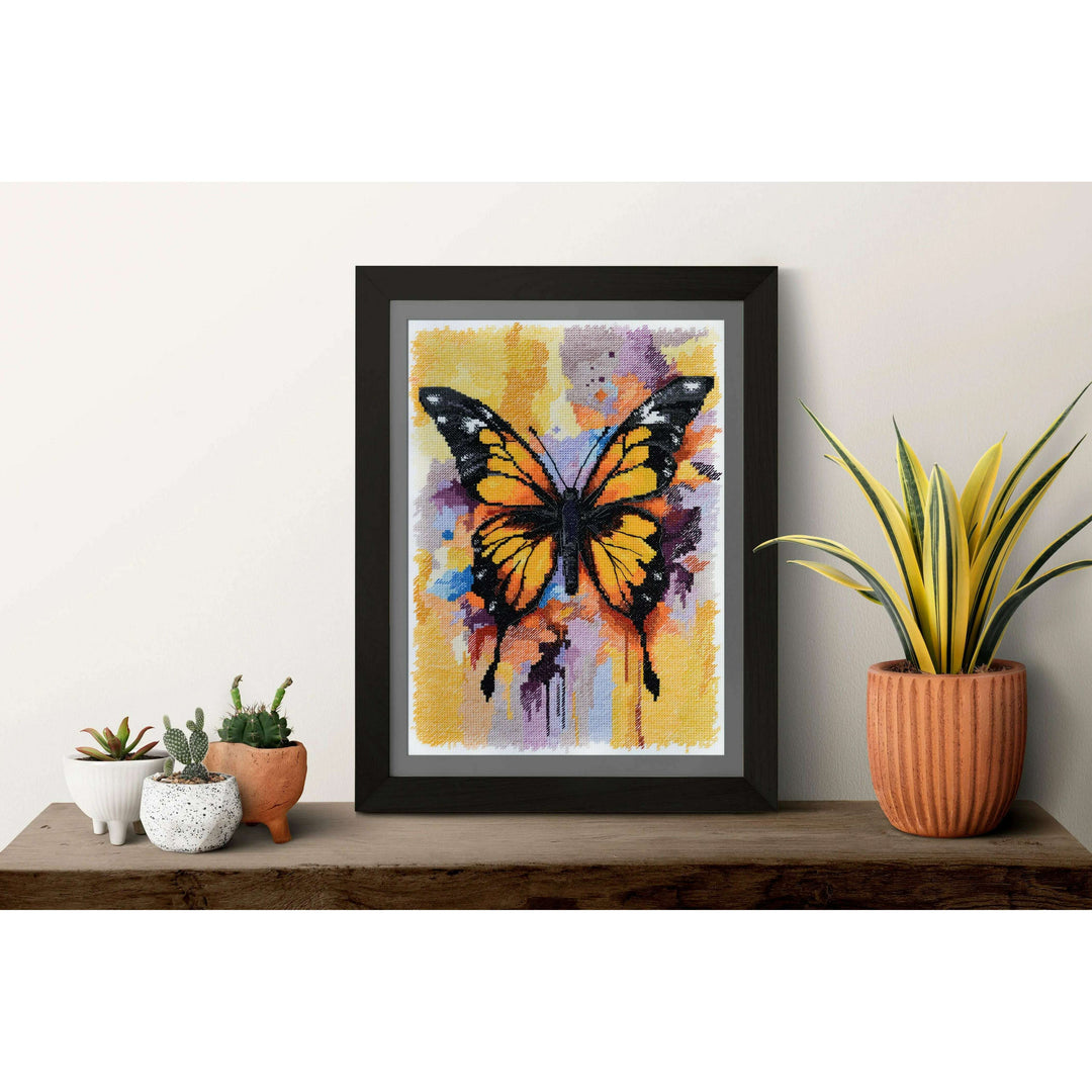 Cross-stitch kit - The glare of the sun's rays AH-216