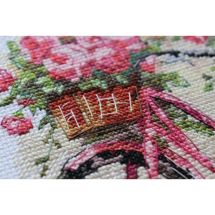 Cross-stitch kit - The long-awaited rendezvous