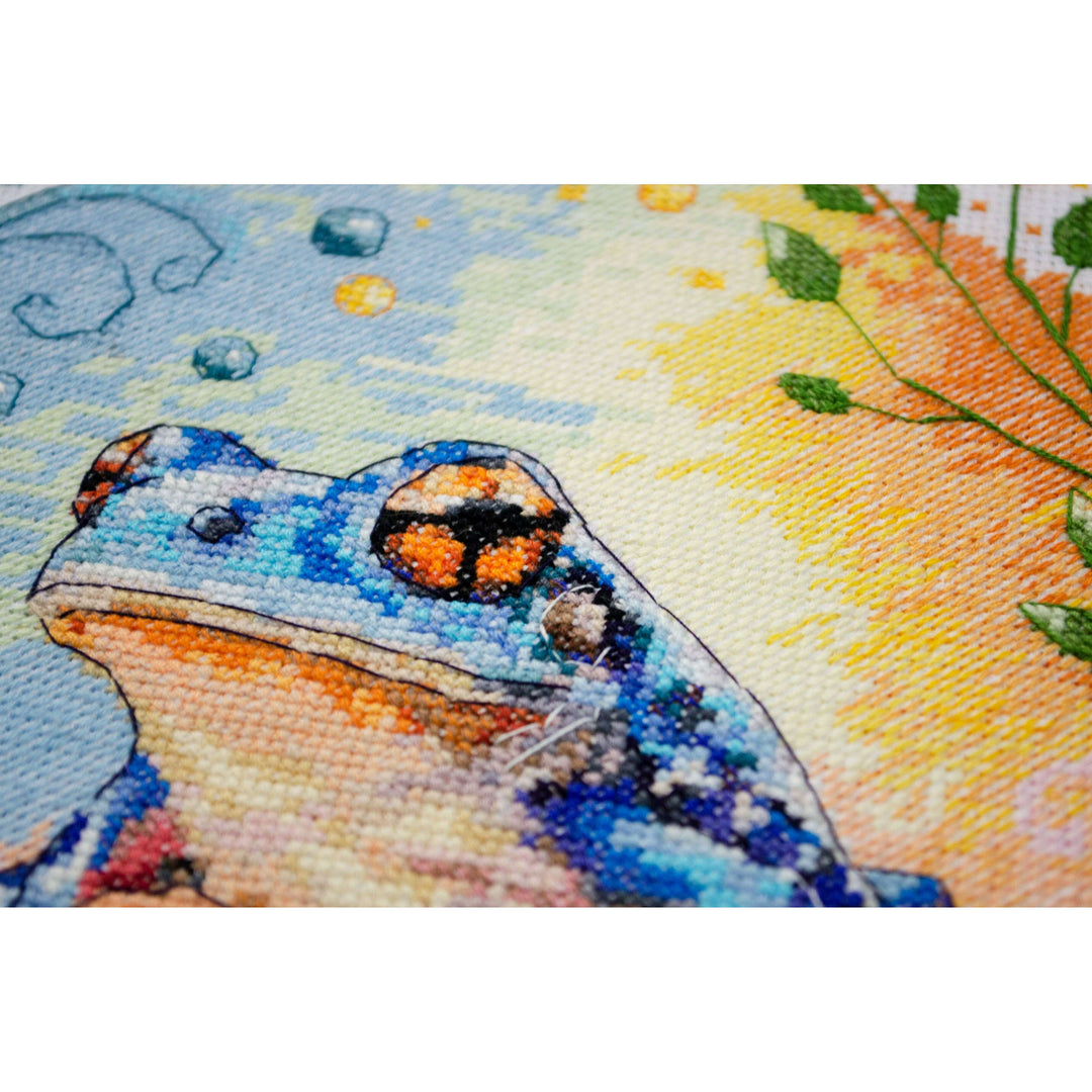 Cross-stitch kit - Water`s Shimmer AH-272