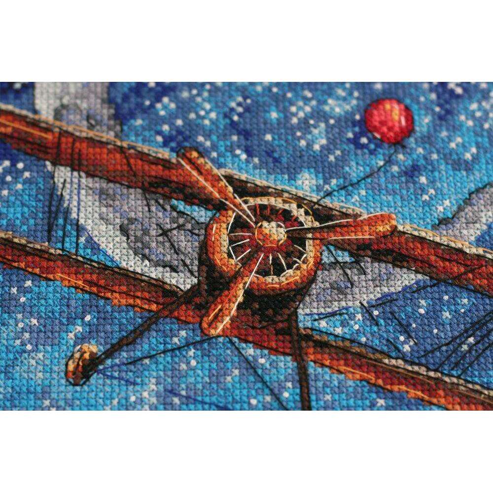 Cross-stitch kit Above the clouds AH-093