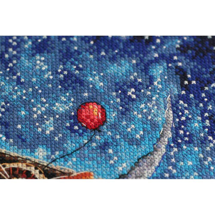 Cross-stitch kit Above the clouds AH-093