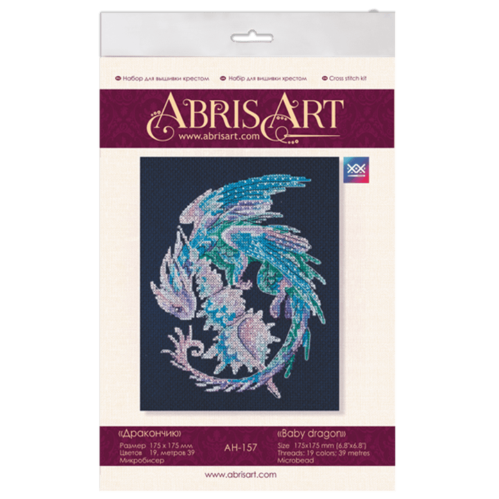 Cross-stitch kit Baby dragon AH-157