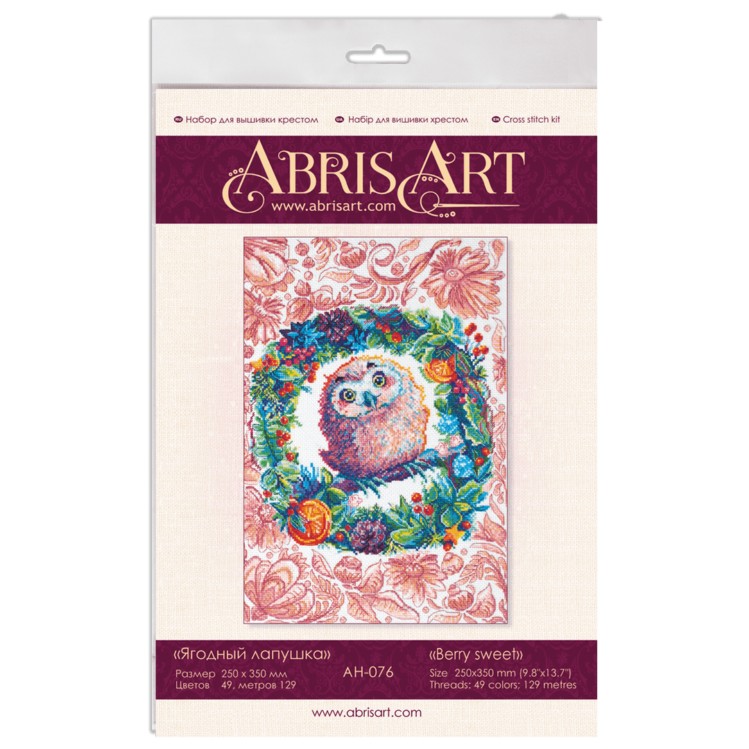 Cross-stitch kit Berry sweet AH-076