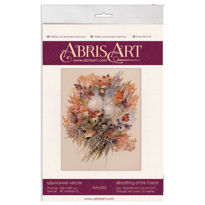 Cross-stitch kit Breathing of the Forest AH-055