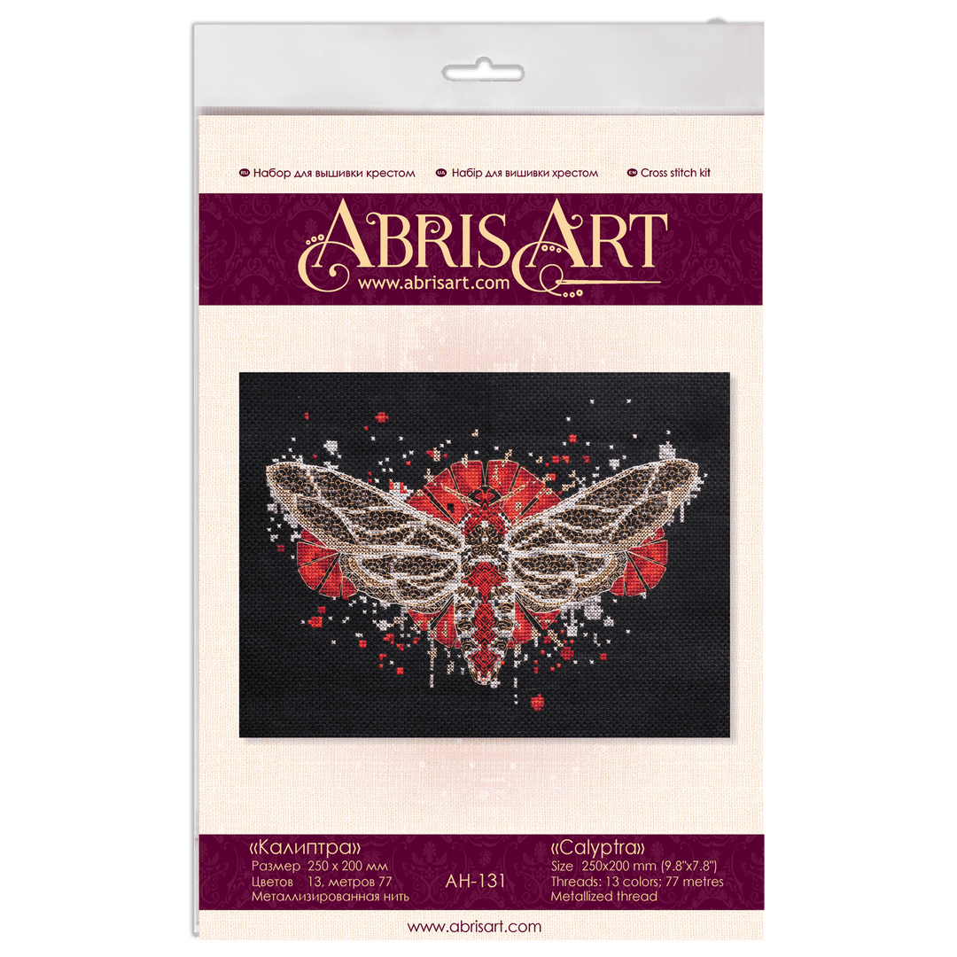 Cross-stitch kit Calyptra AH-131