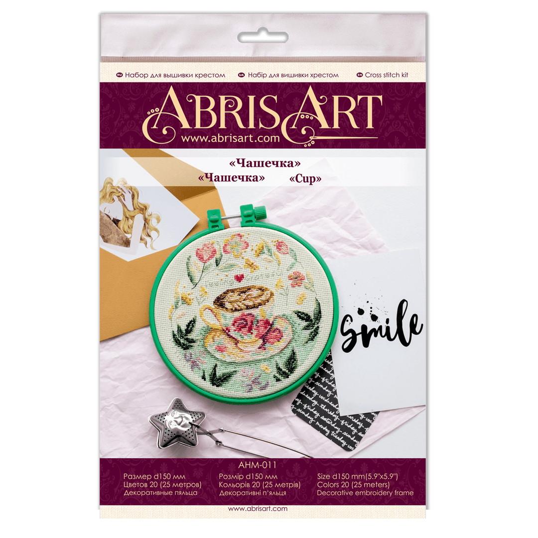 Cross-stitch kit Cup AHM-011