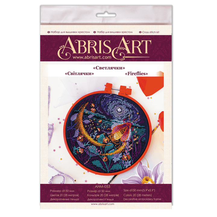 Cross-stitch kit Fireflies AHM-053