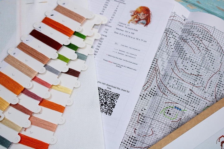 The Gingers Cross Stitch Kit by Hobby Jobby HJ002