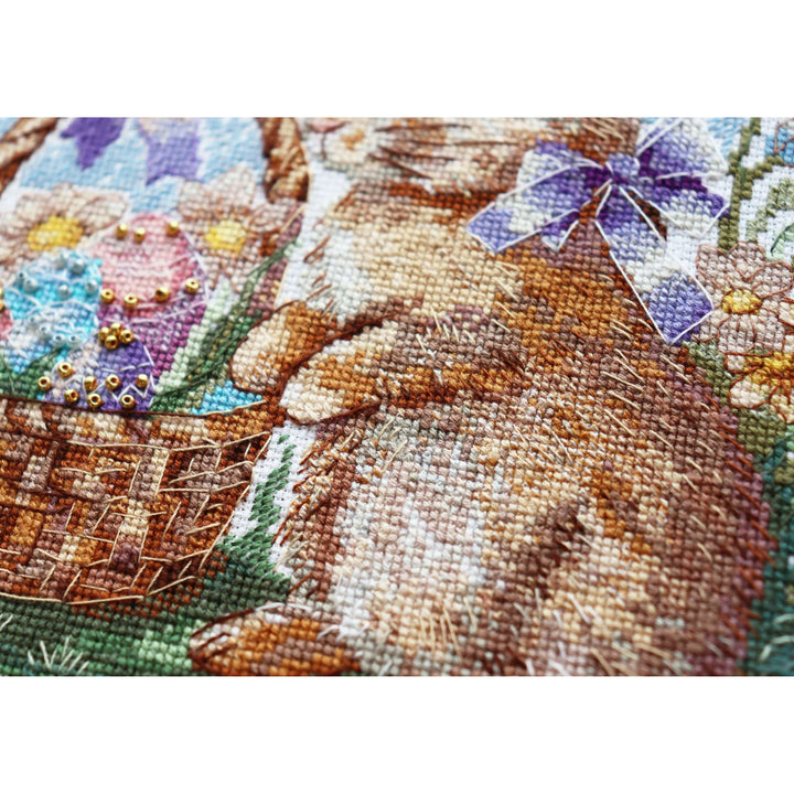 Cross-stitch kit In search of a holiday AH-201
