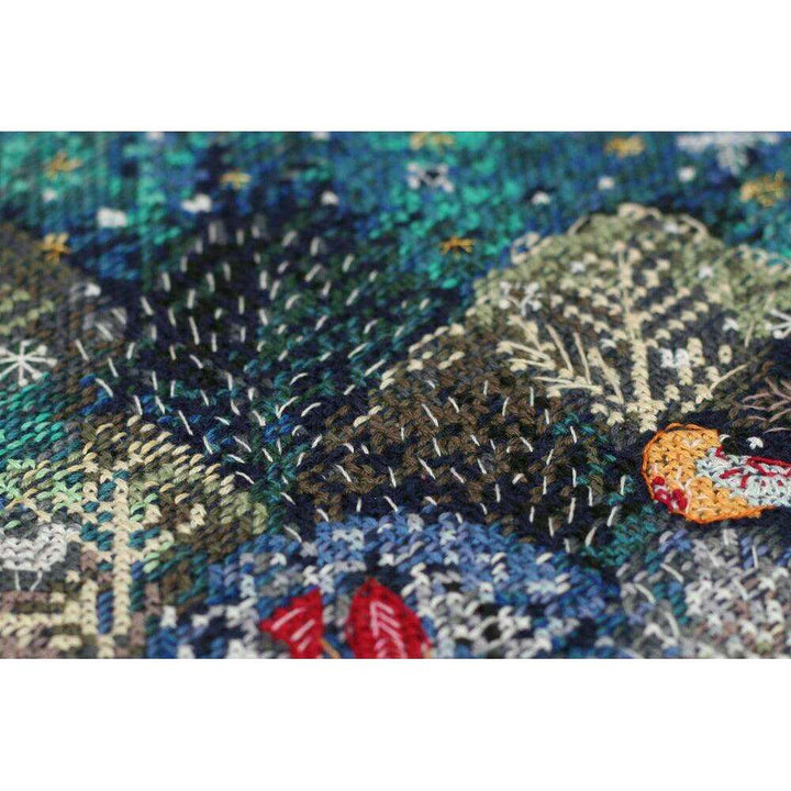 Cross stitch kit In the winter forest one day AH-153