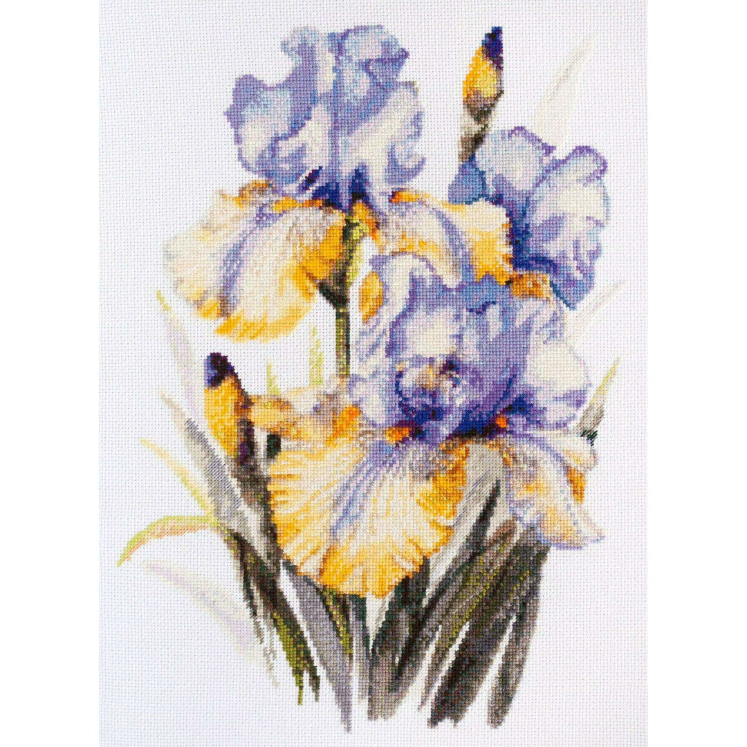 Cross stitch kit Irises AH-142