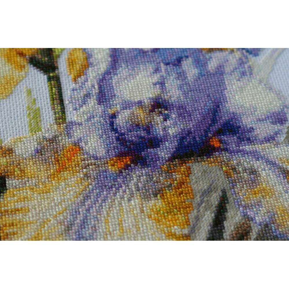 Cross stitch kit Irises AH-142