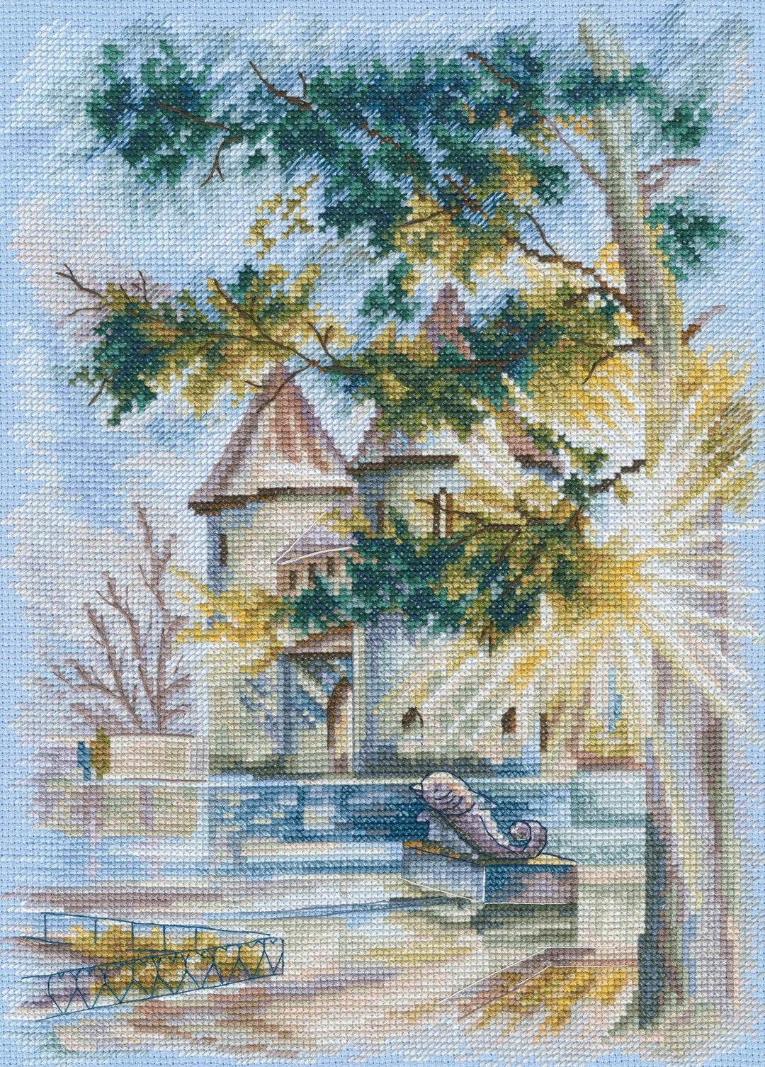Cross-stitch Kit "January sun" M874