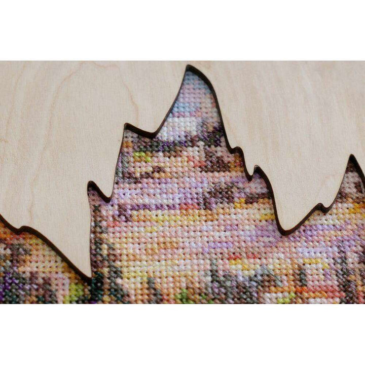 Cross-stitch kit Lavender fields AH-116