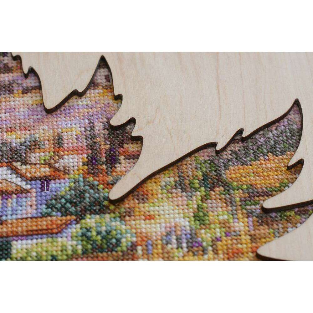 Cross-stitch kit Lavender fields AH-116