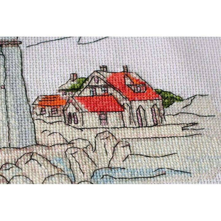 Cross-stitch kit Lighthouse light AH-109