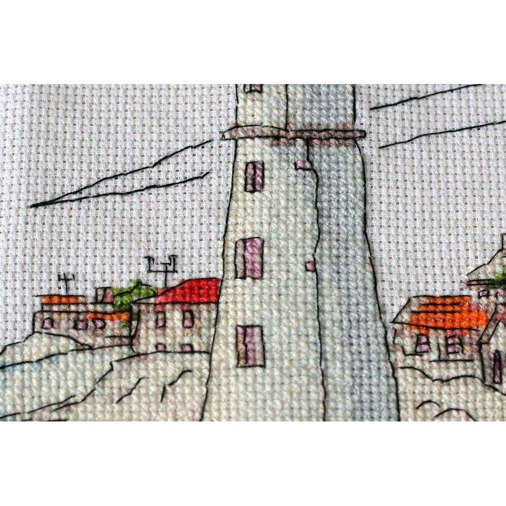 Cross-stitch kit Lighthouse light AH-109
