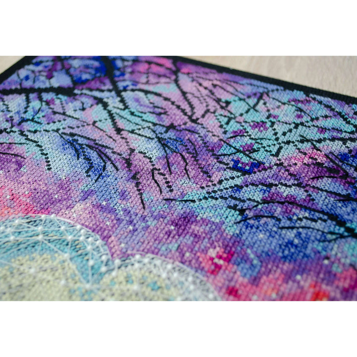 Cross-stitch kit Love in heaven AH-174