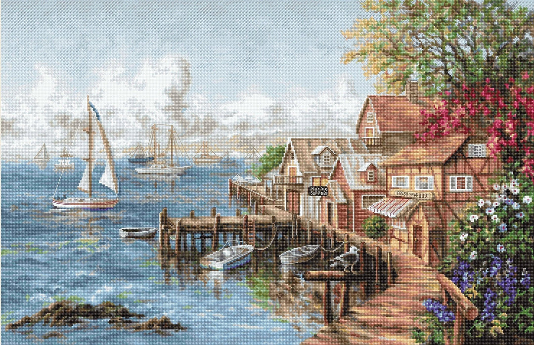Mariner's Haven B2405L Counted Cross-Stitch Kit